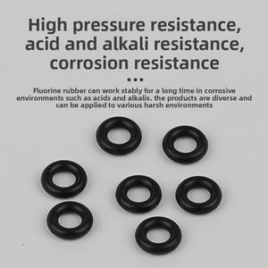 حلقة مطاطية عازلة بقطر سلكي من 1-5 مم مقاومة للحرارة العالية والتآكل والضغط - Product Image 5