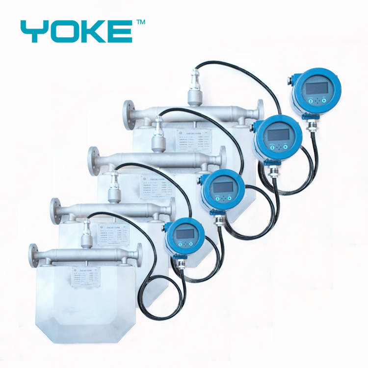 Másico Coriolis caudalímetro para los diferentes fluidos incluyen todo tipo de aceite