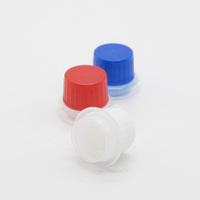 Capsules à vis en plastique rouges de 24 mm, diamètre personnalisé, plusieurs couleurs, pour emballages de boîtes métalliques rondes vides (huile, etc.)