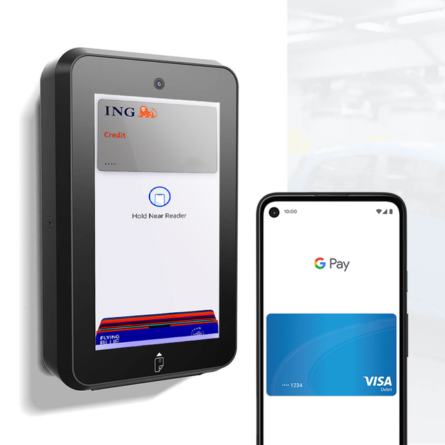 Google Pay OEM Contactless Reader Unattended Payment Terminal Android POS for TCNN Vending Parking System CM30