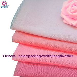 Trong kho 131 Màu sắc Nylon Tulle điện lưới vải cuộn vải dệt kim cho Bridal Veil may mặc váy dệt may thiết kế may trang trí - Product Image 5