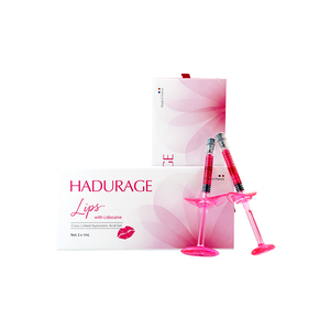 Hadurage 2x1ml Red Lip Filler <span class=keywords><strong>Injection</strong></span> - Formule professionnelle à l'<span class=keywords><strong>acide</strong></span> <span class=keywords><strong>hyaluronique</strong></span> pour des lèvres pulpeuses et brillantes de couleur rouge - Product Image 4