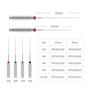 Porte-pâte dentaire en acier inoxydable de haute précision, instrument rotatif endodontique 21/25/28/31 mm, outil de remplissage de <span class=keywords><strong>canal</strong></span> radiculaire - Product Image 6