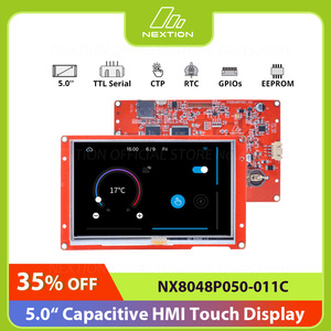 NEXTION NX8048P050-011C 5.0 Inch LCD-TFT Capacitive HMI Touch Display Module Intelligent Series <b>Panel</b> <b>Screen</b> No Enclosure L129 - Product Image 2