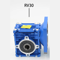 Moteur à engrenages à vis sans fin NMRV30 RV30 220V 110V 60W AC avec réducteur de vitesse, régulateur de vitesse, moteur à couple élevé, vitesse réglable, rotation CW/CCW