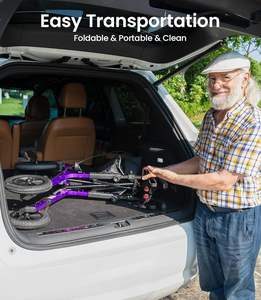 軽量で調節可能なマグネシウム合金製歩行器、高齢者向け快適な日常歩行補助具、Mateside - Product Image 6