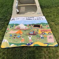 Tapis de pique-nique extra-larges personnalisés imperméables pour le camping, la randonnée et les festivals (vente en gros)