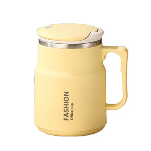 Mug en acier inoxydable 304 avec couvercle et infuseur à thé pour femmes et garçons, usage au bureau - Product Image 1