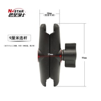 Support d'écran plat universel de 1 pouce, approprié à l'installation et à la fixation rondes de tube de 17-38mm
