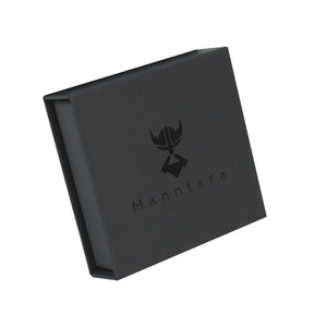 JeyBox Factory Wholesale Custom Printed Handmade Luxury Rigid Cardboard Recycled Materials Black Simple Empty Magnetic Closure - Product Image 2