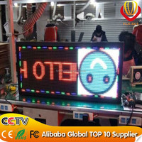 Vente en gros P10 * P8 écran LED pour panneau de signalisation de bus P8.2 panneau de destination LED de bus P7.62 affichage de panneau LED de bus publicitaire