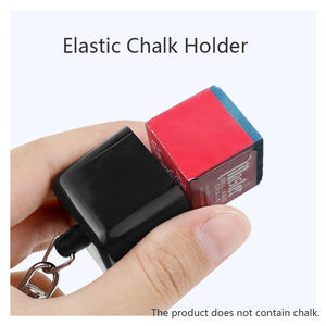 2合1台球斯诺克金属夹板刺刀工具，带台球粉笔支架，用于袋装台球棒 - Product Image 3