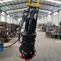 Pompe centrifuge submersible hydraulique 11 kW pour boues, pour drague à sable et excavatrice
