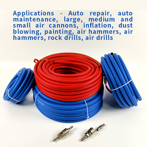 Professionele Aangepaste Grootte Hoge Druk 13Mm Flexibele <span class=keywords><strong>Pvc</strong></span> Luchtslangen <span class=keywords><strong>Pvc</strong></span> Vezel Versterkte Luchtslang 8 10 13 16 19 25Mm - Product Image 3