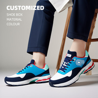 Baskets montantes unisexe Air Punk à plateforme en maille pour la marche en extérieur au printemps