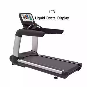 가정과 체육관 사용을위한 전기 LED 스크린과 빨간색의 180kg 반 중력 러닝 머신 - Product Image 3