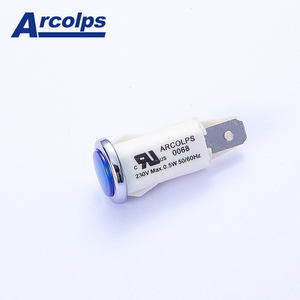 Voor Ul Goedgekeurde 100-130V Neon <span class=keywords><strong>Led</strong></span>-Indicatielampje Helder Kleur Elektrisch Paneel-<span class=keywords><strong>Indicator</strong></span> Met 110V-Aansluitaansluiting Gemaakt - Product Image 1