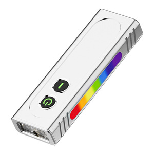 EDC Work Flashlight 1000 Lumens LED Rechargeable 395nm UV Blacklight Jade Detection <b>Magnetic</b> Tail Clip 1500mAh - Product Image 5
