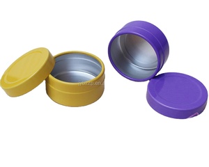 Tùy Chỉnh Nhiều Màu Sắc Và Kích Cỡ Loại 2Oz Vòng Thuốc Có Thể Kẹo Bạc Hà Kim Loại Jar Gia Vị Kẹo Kem Hộp Thiếc Rỗng Lon - Product Image 5