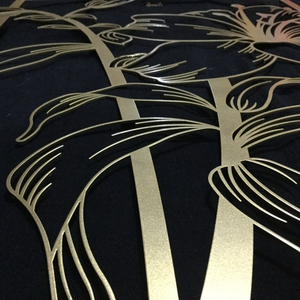 3 Set Or Fleur Grand Métal Art Mural Lilium Décoration <span class=keywords><strong>Murale</strong></span> Métal Art Décoration Maison Salon Décor <span class=keywords><strong>Objet</strong></span> - Product Image 6