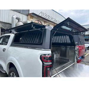 Capote de camionnette en acier au manganèse imperméable avec étagère de rangement et toit rigide verrouillable pour Ford Ranger T8 T9 - Product Image 1