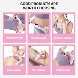 Cellulite Massage gerät Press Massage Ringform Surround Leg Slimmer Oberschenkel Master Übung Bein klemme Yoga Supplies Roller Massage gerät - Product Image 5