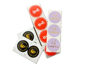 Tem nhãn mã vạch số seri biến đổi in cuộn tùy chỉnh, tem dán cửa tủ đông tùy chỉnh, máy in tem đã qua sử dụng - Product Image 3