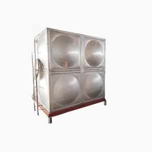 Factory Directly Selling Sectional Welding Stainless Steel Water Storage Tank for Drinking Water