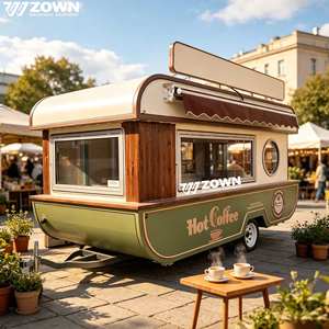 Nouvelle Camionnette Électrique ZOWN à Longueur Personnalisable (2-4m) – Food Truck Mobile, Chariot de Restauration pour Festivals et Marchés - Product Image 1