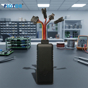 Pictor Telematics Cdx Black Mini E-bike GPS <b>Tracker</b> Anti-Jammer Motorcycle Tracking Device <b>SIM</b> <b>Card</b> Windshield Mount Navigation - Product Image 3