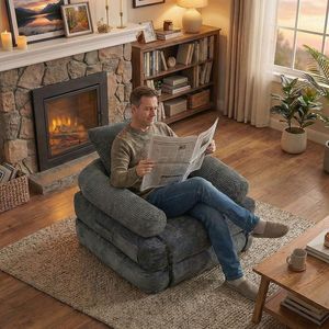 <span class=keywords><strong>Canapé</strong></span>-lit pliant moderne deux places en tissu, compressé en boîte, convertible, pour la maison et le commerce, vente en gros à prix abordable - Product Image 5