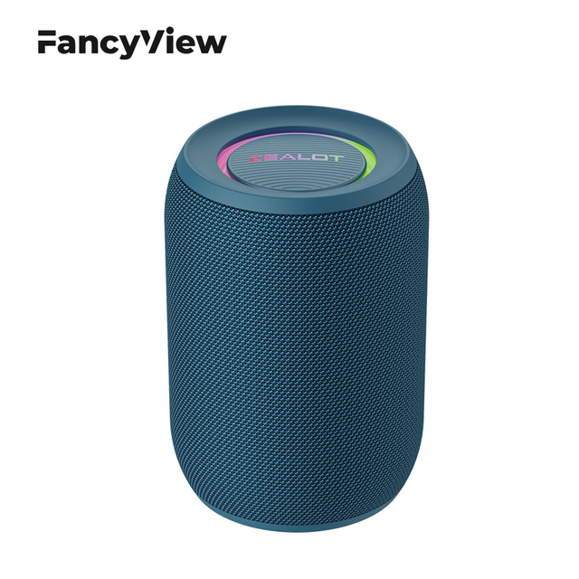 FancyView Factory Price New Outdoor Party RGB Wireless Speaker Bass Sound Waterproof BT Speakers