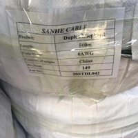 Fabricante superior de conductor de aluminio XLPE aislado Cable de caída de servicio dúplex #6 #4 #2 para el mercado de Filipinas