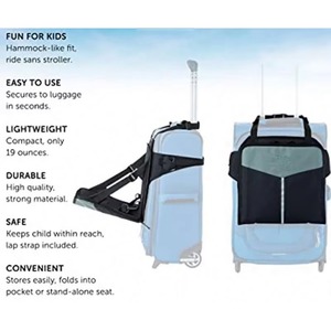 Valise de voyage portable pour enfants, étanche, avec siège intégré, vente en gros d'usine BSCI - Product Image 6