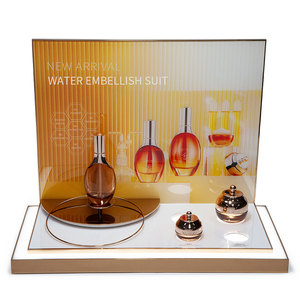 Tùy chỉnh hiện đại led trang điểm đứng thân thiện với môi Nước hoa <span class=keywords><strong>cometic</strong></span> hiển thị giá tủ cho chăm sóc da mỹ phẩm hiển thị - Product Image 2