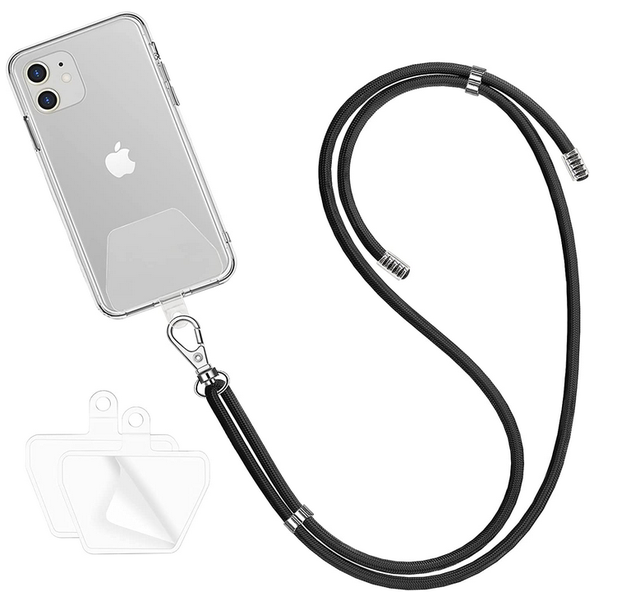Universal Cell Phone Lanyard Crossbody Neck Strap Phone Charms With Tether Tab for Phones Full Coverage Case