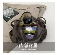 Sac à bandoulière carré petit en PU imperméable pour femme avec fermeture éclair, capacité de 1 à 1,9 L, prix de gros d'usine, sacs à main