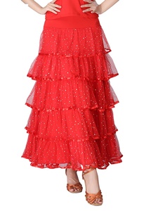 Nueva Falda Larga Elegante con Lentejuelas para Baile <span class=keywords><strong>de</strong></span> Salón, Falda <span class=keywords><strong>de</strong></span> Baile Latino, Salsa, <span class=keywords><strong>Tango</strong></span>, Flamenco, <span class=keywords><strong>Ropa</strong></span> <span class=keywords><strong>de</strong></span> Actuación - Product Image 3