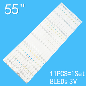 สำหรับไฟแบ็คไลท์ทีวี LED Hisense PANASONIC 55 นิ้ว 8LED รุ่น Hisense-55-HD550DU-B21-11X8-3030-v1 LBM550P0801-FH-1S 2015CHI550-B81-3228 - Product Image 1