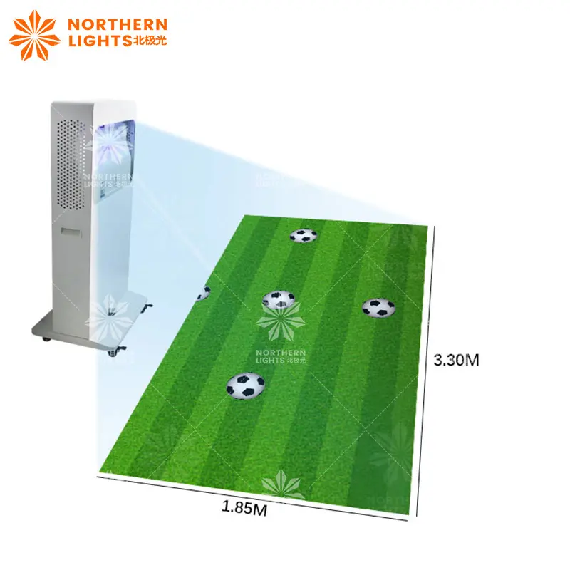 3D голограмма Интерактивная проекционная игра для пола симулятор игры в помещении реклама Интерактивная наземная проекция для детей