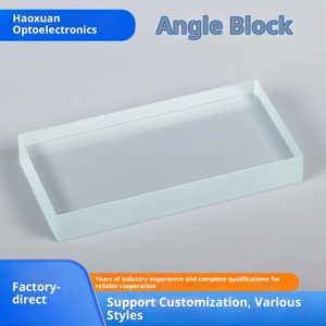 Hao Xuan quang học lăng kính chính xác góc khối góc đo lường điểm chuẩn cụ thành phần cốt lõi màu xanh tấm glassmaterial OEM - Product Image 5