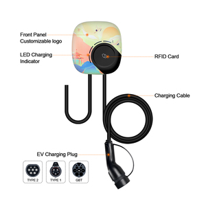 Isigma Nouvelle Arrivée 7kw 11kw 22kw Type 1 Type 2 GBT Plug Station De <span class=keywords><strong>Recharge</strong></span> De <span class=keywords><strong>Véhicule</strong></span> <span class=keywords><strong>Électrique</strong></span> <span class=keywords><strong>Coût</strong></span> Sur Le Marché De L'UE Chargeur À Domicile Pour Ev - Product Image 2