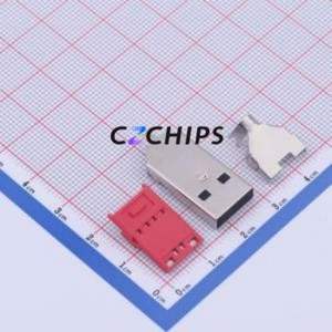 917-701A110DM0400 USB Connector Connector ( Connector Type: Type-A )( Protocol Standard: USB 2.0 )( Gender: Male ) - Product Image 2