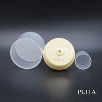 Bouteille de lotion à épaule ronde de 30ml/50ml/100ml/150ml bouteille personnalisée en plastique avec pompe sans air bouteille de crème pour le visage de bébé vente en gros