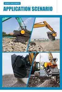 Haute qualité <span class=keywords><strong>Dong</strong></span> <span class=keywords><strong>Yi</strong></span> marque 2T-40T adapté fonctionne efficacement Satbly broyeur seau plaque résistante à l'usure 6 mois de garantie - Product Image 6