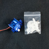 FEETECH (Fitec) FS90 9G Mini Servo Micro Numérique en Plastique avec Accessoires pour Robot GPS Bateau Avion Similaire au SG90