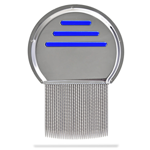 Pettine Anti-<span class=keywords><strong>Pidocchi</strong></span>, Pettine Professionale in Acciaio Inossidabile <span class=keywords><strong>per</strong></span> il Trattamento della Testa con Saldatura Laser Peine Piojos - Product Image 6