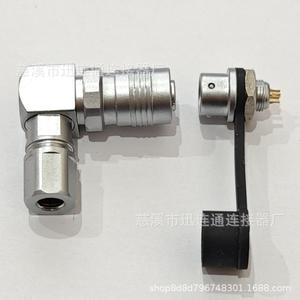 Connecteur miniature M6 coudé XS6 à 2, 3, 4, 5 broches, à connexion rapide et autobloquant, pour aviation - Product Image 5