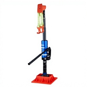 Cric hydraulique 2T 3T 5T pour voiture et camion, base en plastique bleue 270-1097mm avec système de levage, pour SUV 4x4, récupération tout-terrain, garage et atelier - Product Image 1