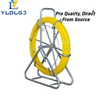 Tige de guidage en fibre de verre YILI 4/6 mm, tire-câble FRP avec marques de mesure, tige légère non conductrice pour câblage électrique